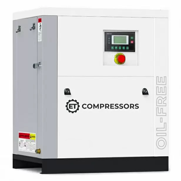 Безмасляный винтовой компрессор ET-Compressors ET SOF Dry 90-7 (IP55) - воздушное охлаждение